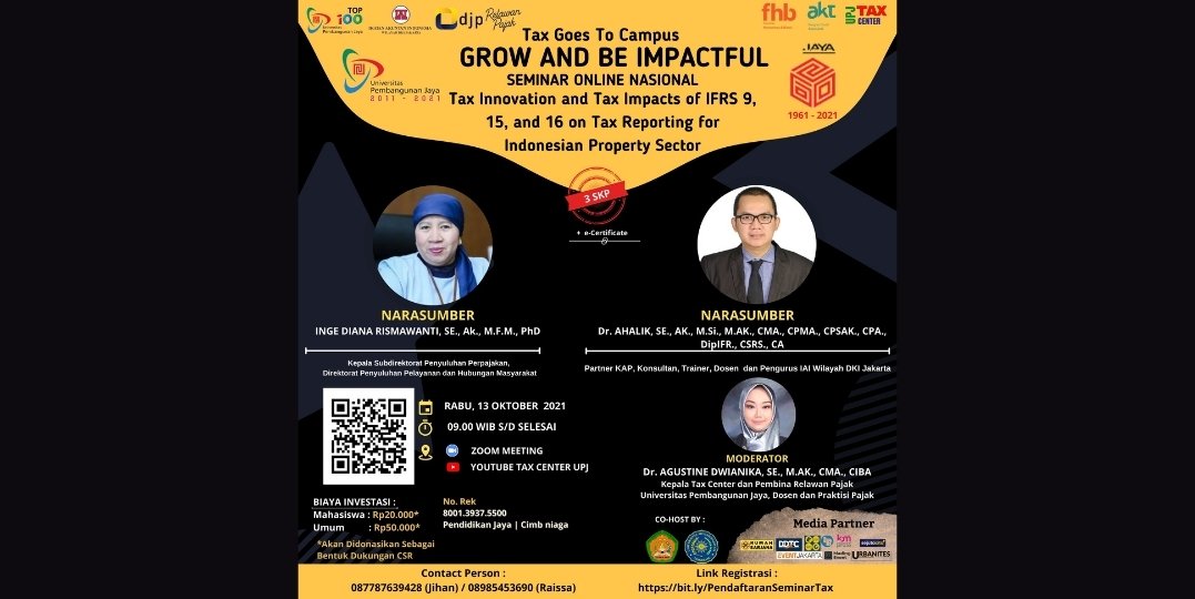 Tax Innovation in Tax Impacts of IFRS 9, 15, and 16 on Tax Reporting for Indonesian Property Secto
